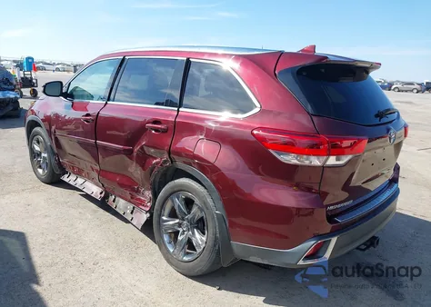 2019 Toyota Highlander Limited Platinum z USA, uszkodzony, nr VIN 5TDDZRFH6KS946662